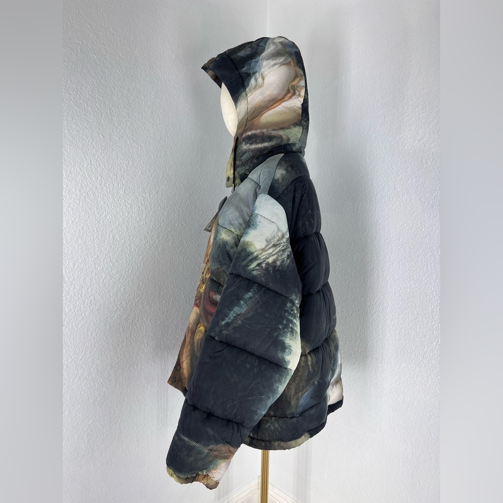 Vivienne Westwood Boucher Print Lasa Anorak Puffa Puffer Coat - Picture 3 of 9